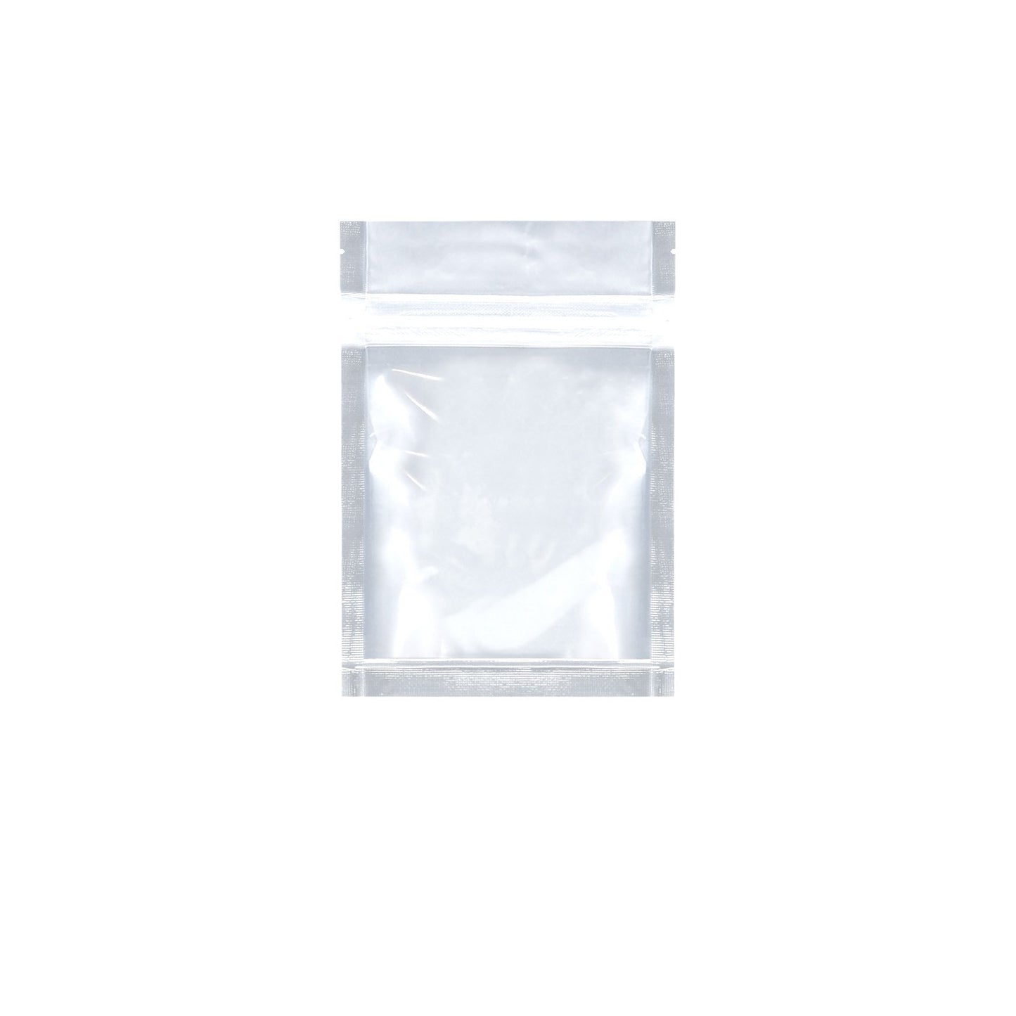Mylar Bag Tear Notch Clear Black 1G 1000 COUNT