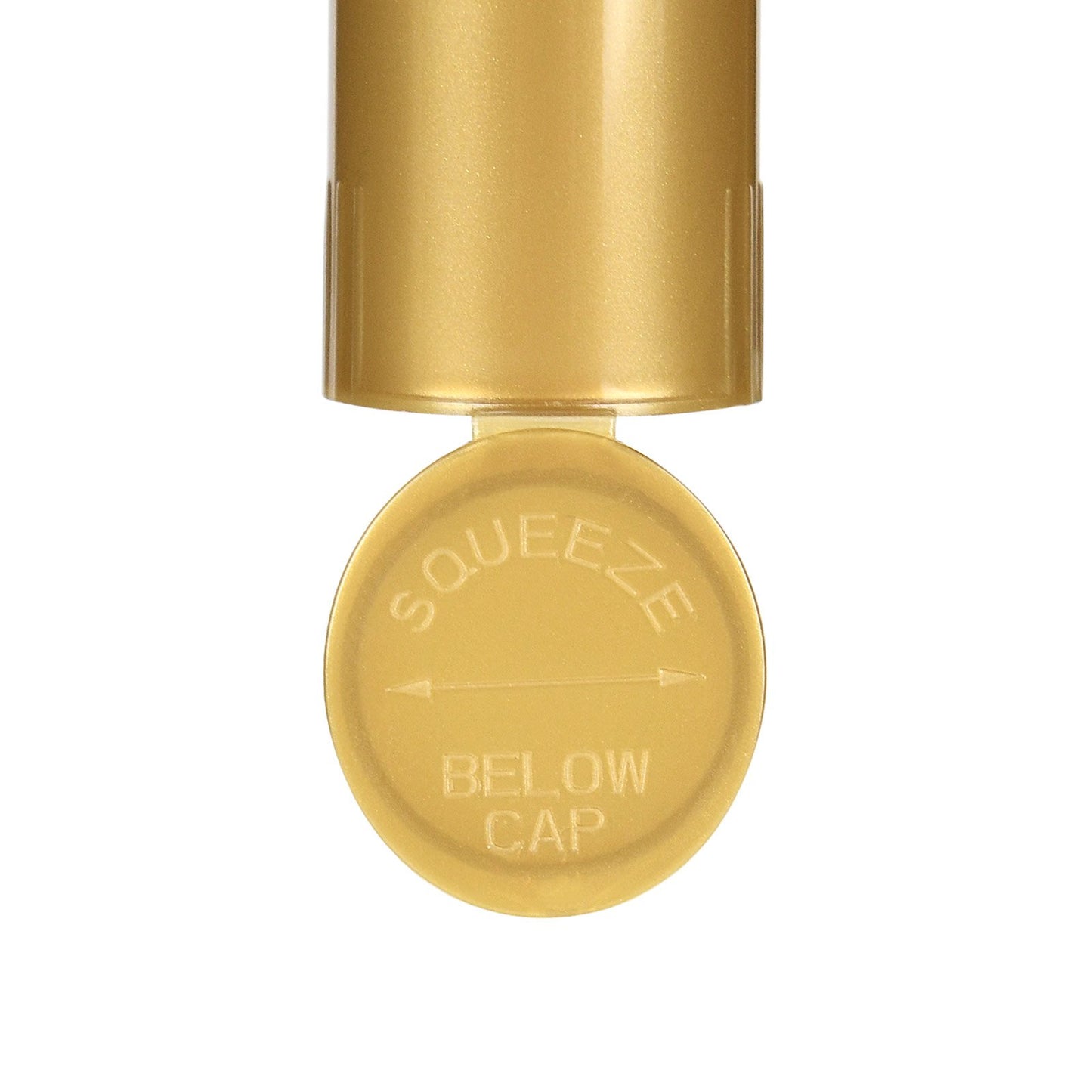 120mm RX Squeeze Tubes Opaque Gold 500 COUNT