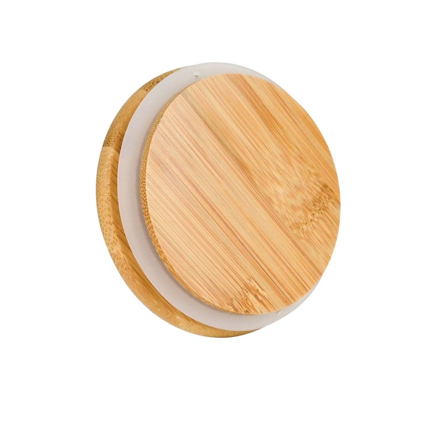 18oz Wood Lid Suction Glass Jars 28 Grams 40 COUNT