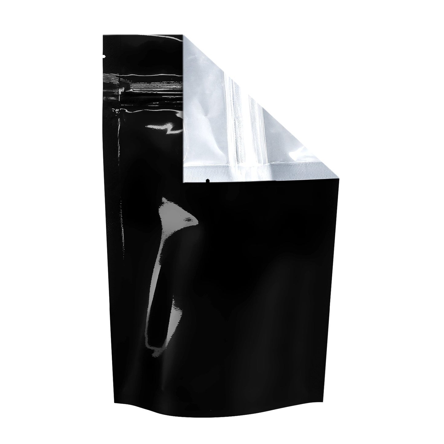 Mylar Bag Tear Notch Clear Black 1oz 1000 COUNT