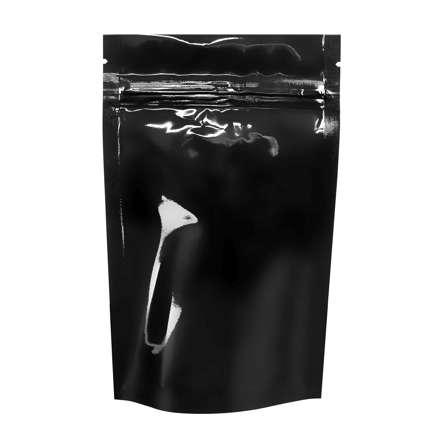 Mylar Bag Tear Notch Clear Black 1oz 1000 COUNT