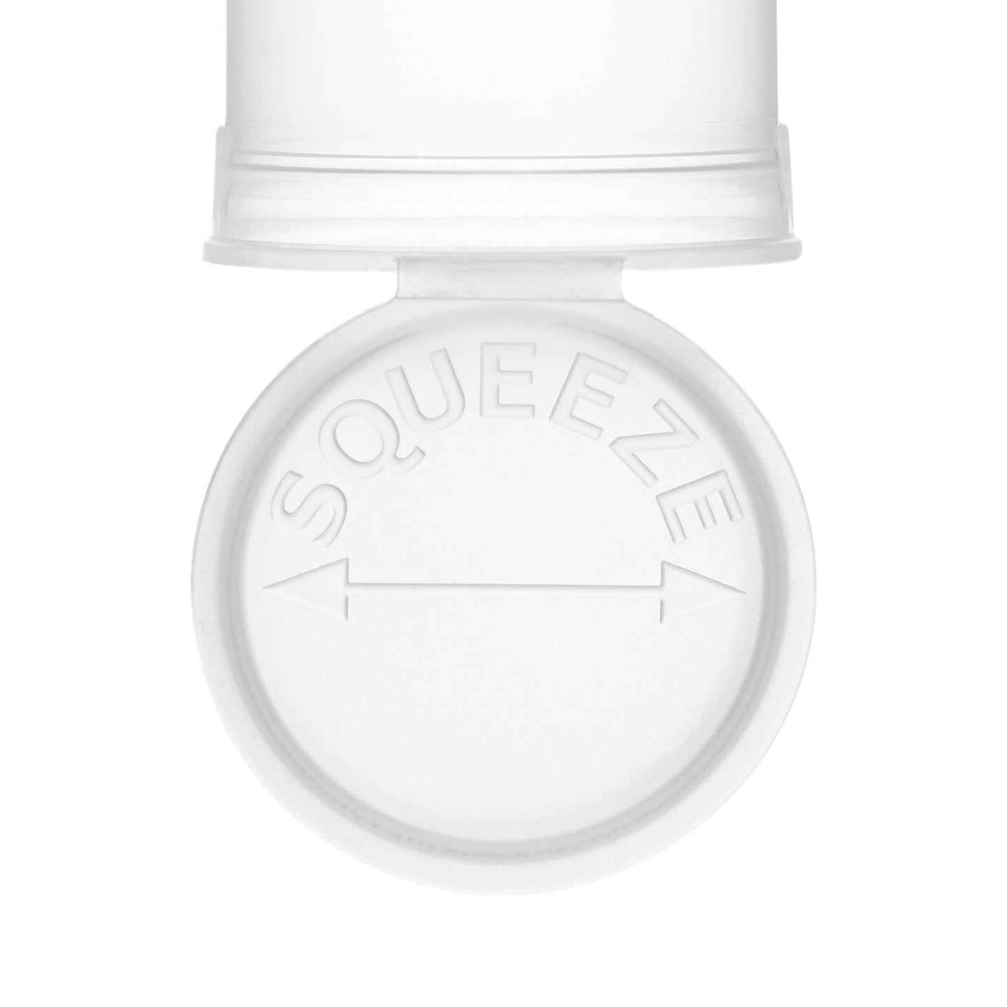 13 Dram Philips RX Pop Top Translucent Clear 315 COUNT