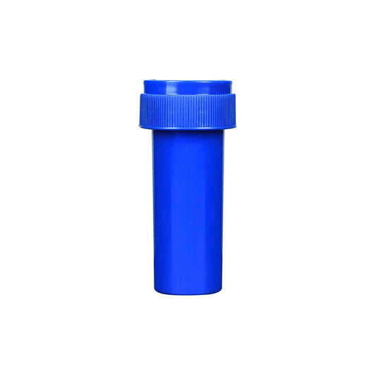 8 Dram Push Down & Turn Cap Opaque Blue - 410 COUNT