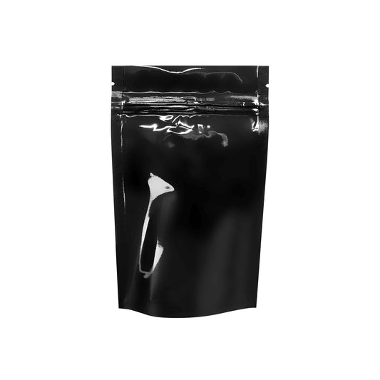 Mylar Bag Tear Notch Clear Black 1/4oz 1000 COUNT