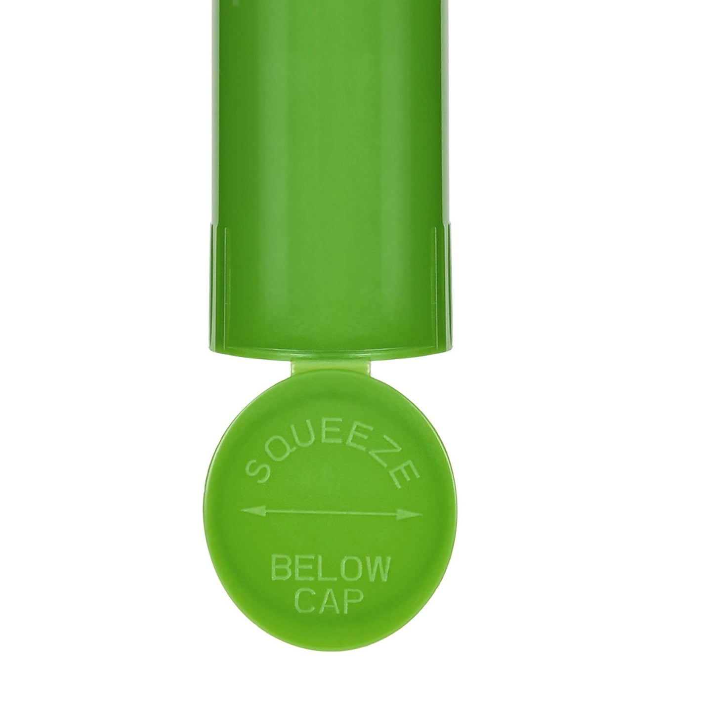 120mm RX Squeeze Tubes Opaque Green 500 COUNT