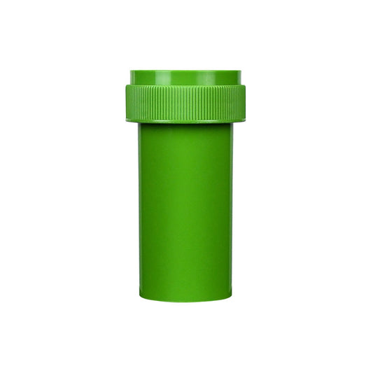 13 Dram Push Down & Turn Cap Opaque Green 275 COUNT
