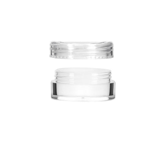 5ml Plastic Concentrate Container with White Silicone Insert 500 COUNT