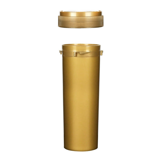 60 Dram Reversible Cap Opaque Gold 100 COUNT
