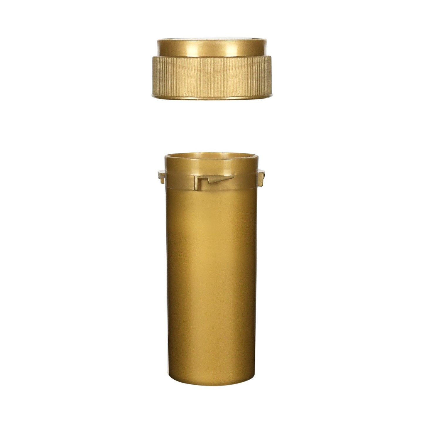 8 Dram Reversible Cap Opaque Gold 410 COUNT