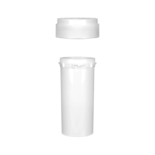 13 Dram Push Down & Turn Cap Opaque White 275 COUNT