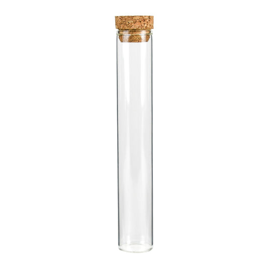 130mm Glass Pre Roll Tube w/Cork Top 400 COUNT