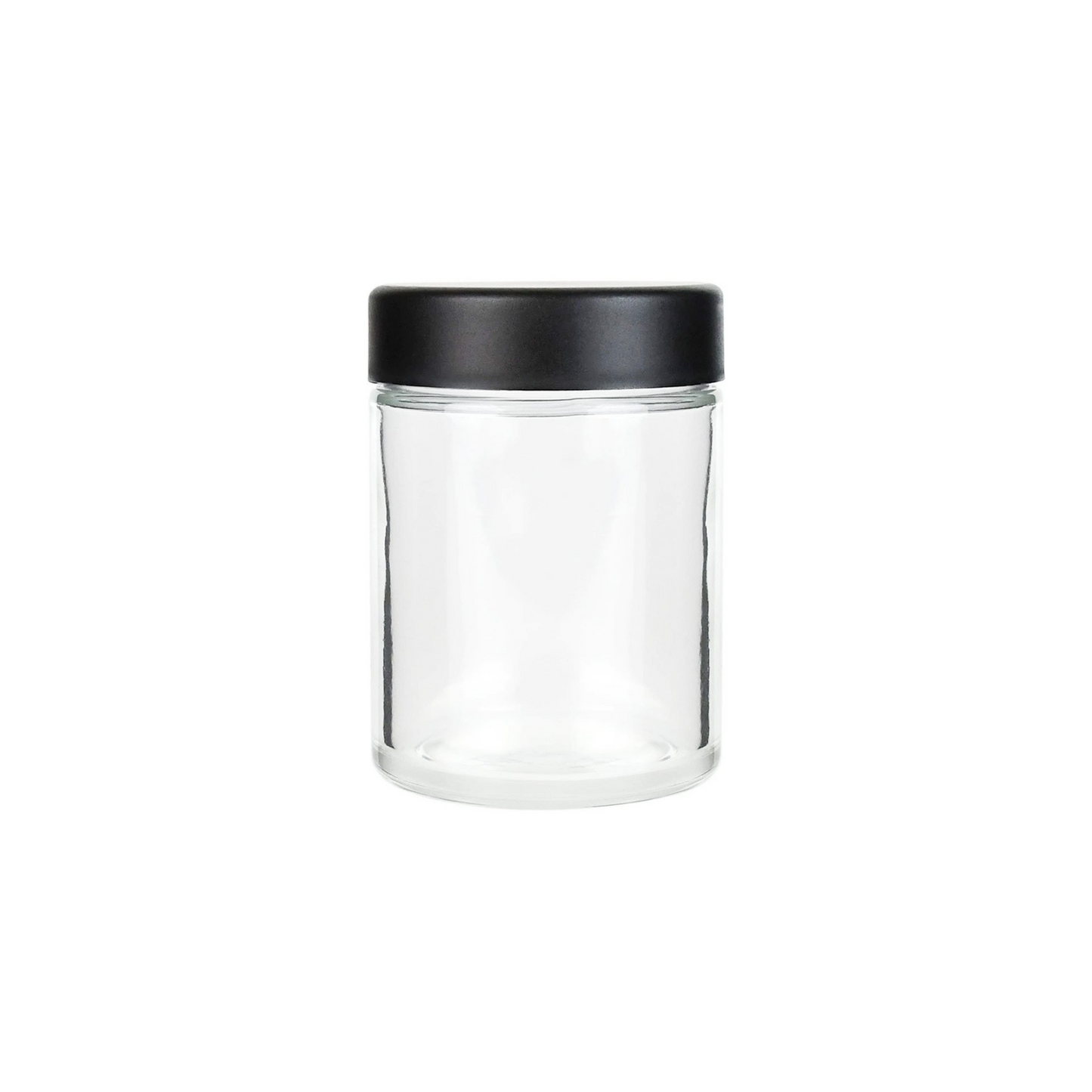 4oz Child Resistant Glass Jars with Black Caps 7 Grams 100 COUNT