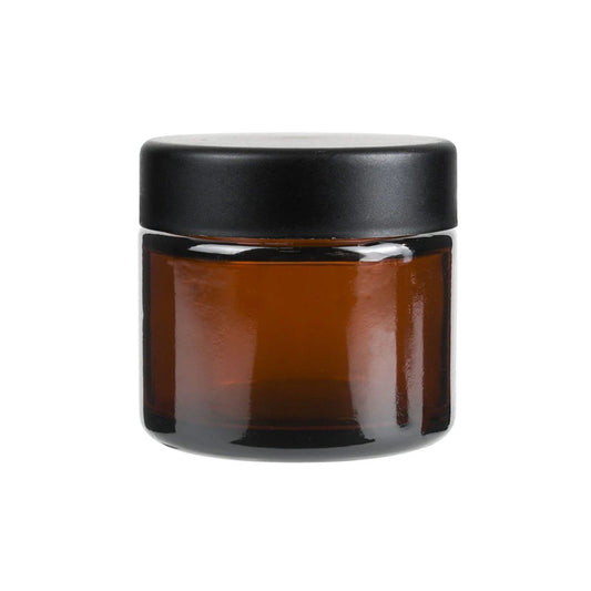 2oz Child Resistant Cap Amber Jars 3.5 Grams 200 Count