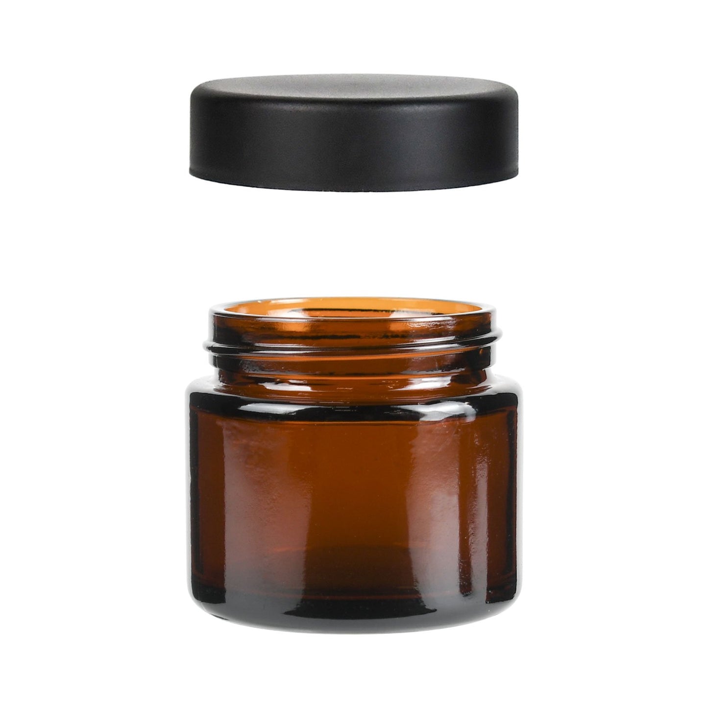 2oz Child Resistant Cap Amber Jars 3.5 Grams 200 Count