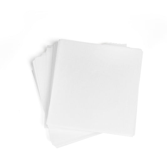 4" x 4" Parchment Paper Sheets - Silicone Coated - 1000 COUNT