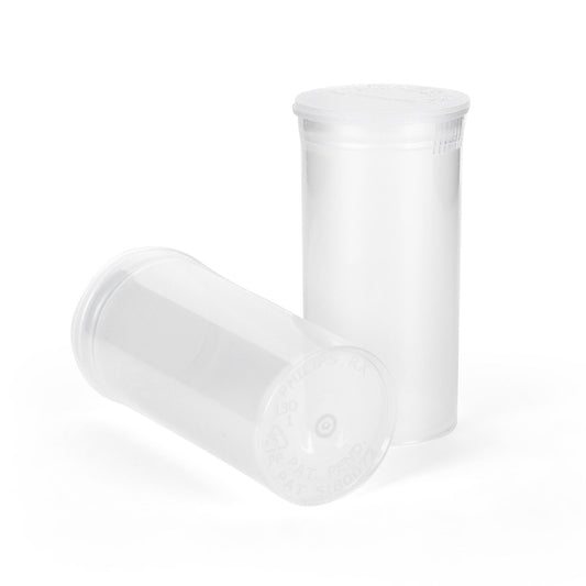 13 Dram Philips RX Pop Top Translucent Clear 315 COUNT