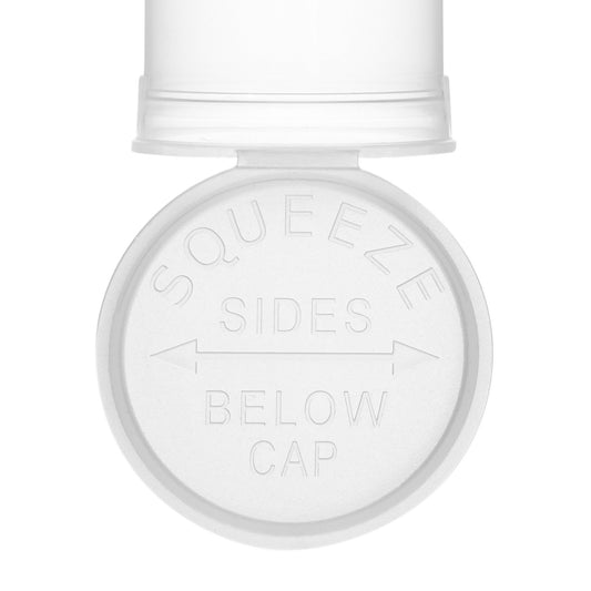 19 Dram Philips RX Pop Top Translucent Clear 225 COUNT