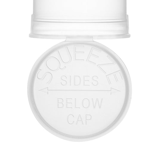 30 Dram Philips RX Pop Top Translucent Clear 150 COUNT