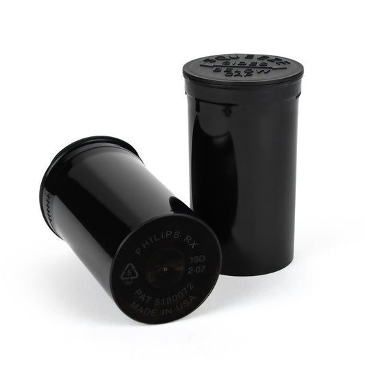 19 Dram Philips RX Pop Top Opaque Black 225 COUNT