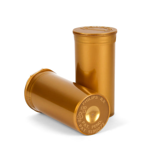 13 Dram Philips RX Pop Top Opaque Gold 315 COUNT