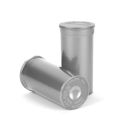 13 Dram Philips RX Pop Top Opaque Silver 315 COUNT