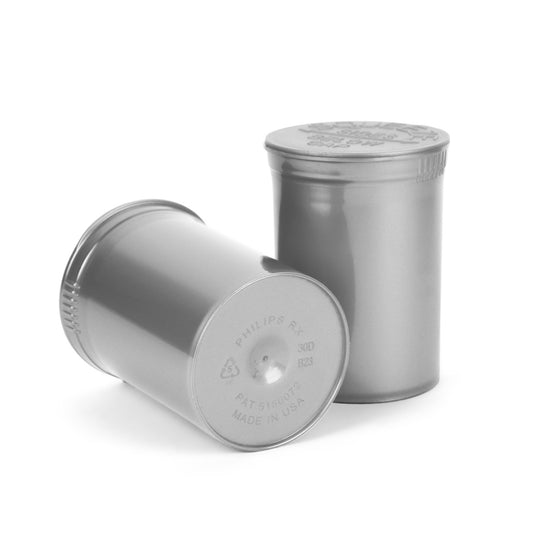 30 Dram Philips RX Pop Top Opaque Silver 150 COUNT